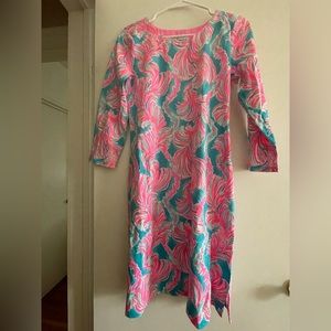 Never worn Lilly Long Sleeve Dress - cotton. TAGS ON